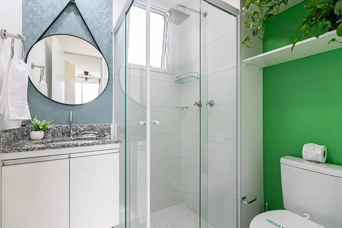 Espacoso I Apartamento Bras C/Piscina/Metro Bras サンパウロ 0*,